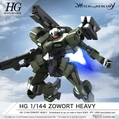 Maquette hg zowort heavy 1/144